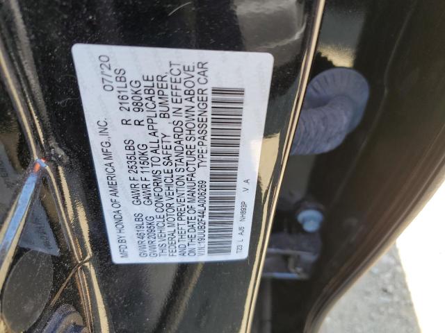 2020 ACURA TLX TECHNOLOGY 19UUB2F44LA006269