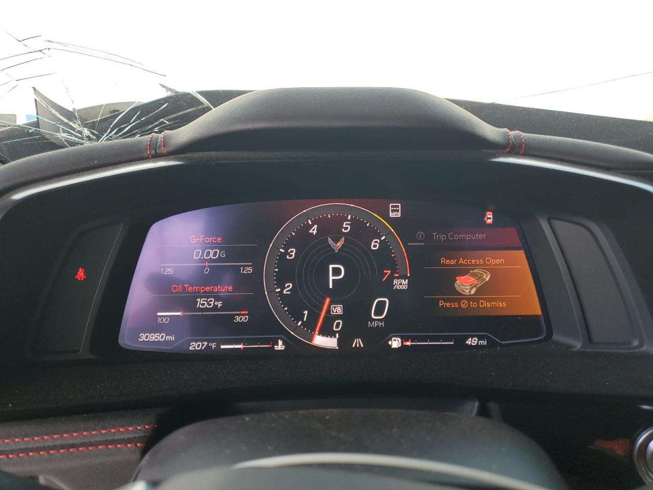 Lot #3318998386 2022 CHEVROLET CORVETTE STINGRAY 1LT