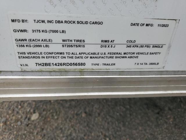 2024 ROCK SOLID CARG UNKNOWN #3257179266