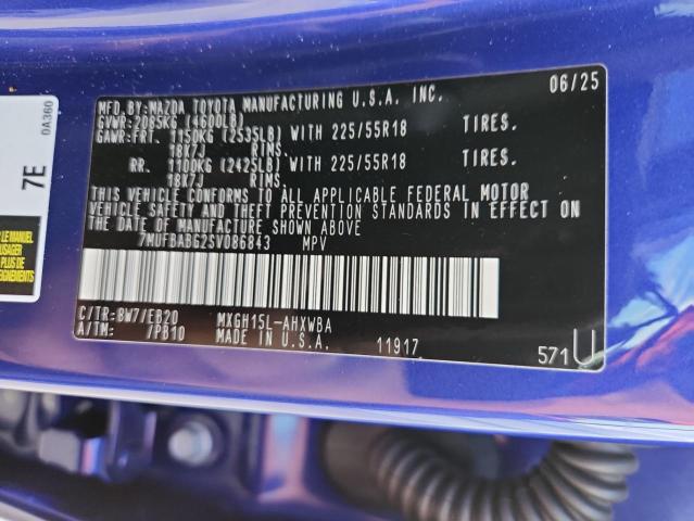 2025 TOYOTA COROLLA CR - 7MUFBABG2SV086843