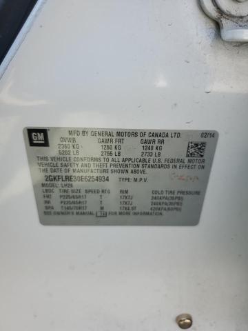 2014 GMC TERRAIN SLE - 2GKFLRE30E6254934