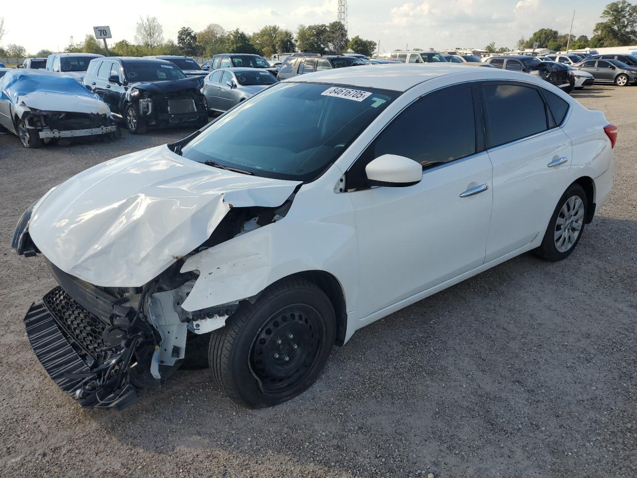 Lot #3253918845 2017 NISSAN SENTRA S