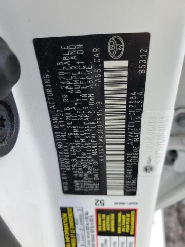 2023 TOYOTA CAMRY SE NIGHT SHADE 4T1G11AK0PU751518