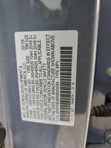 2024 HONDA PASSPORT B 5FNYF8H85RB009284
