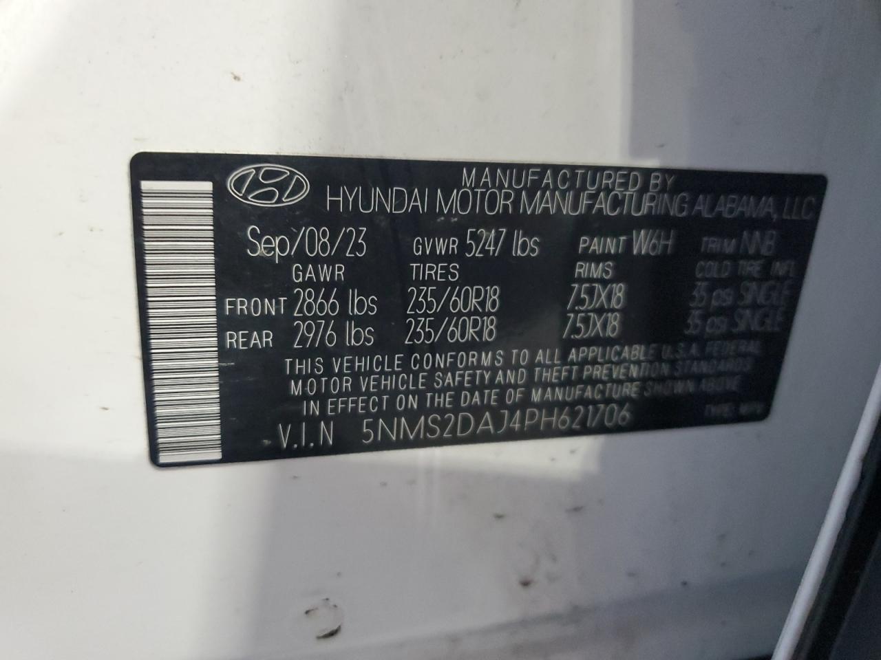 HYUNDAI SANTA FE SEL