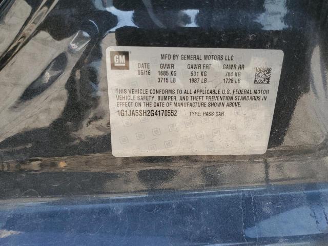 2016 CHEVROLET SONIC LS - 1G1JA5SH2G4170552