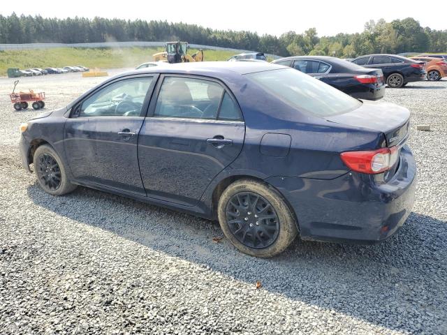 2013 Toyota Corolla Base blue sedan gas 2T1BU4EE1DC052208 photo #3
