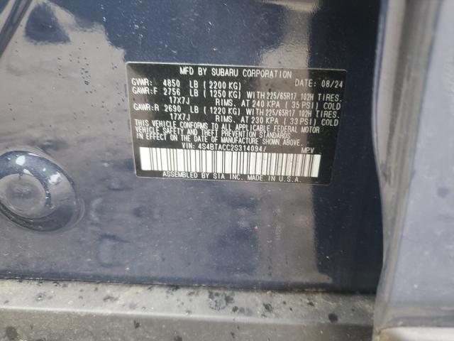 2025 SUBARU OUTBACK PR - 4S4BTACC2S3140947