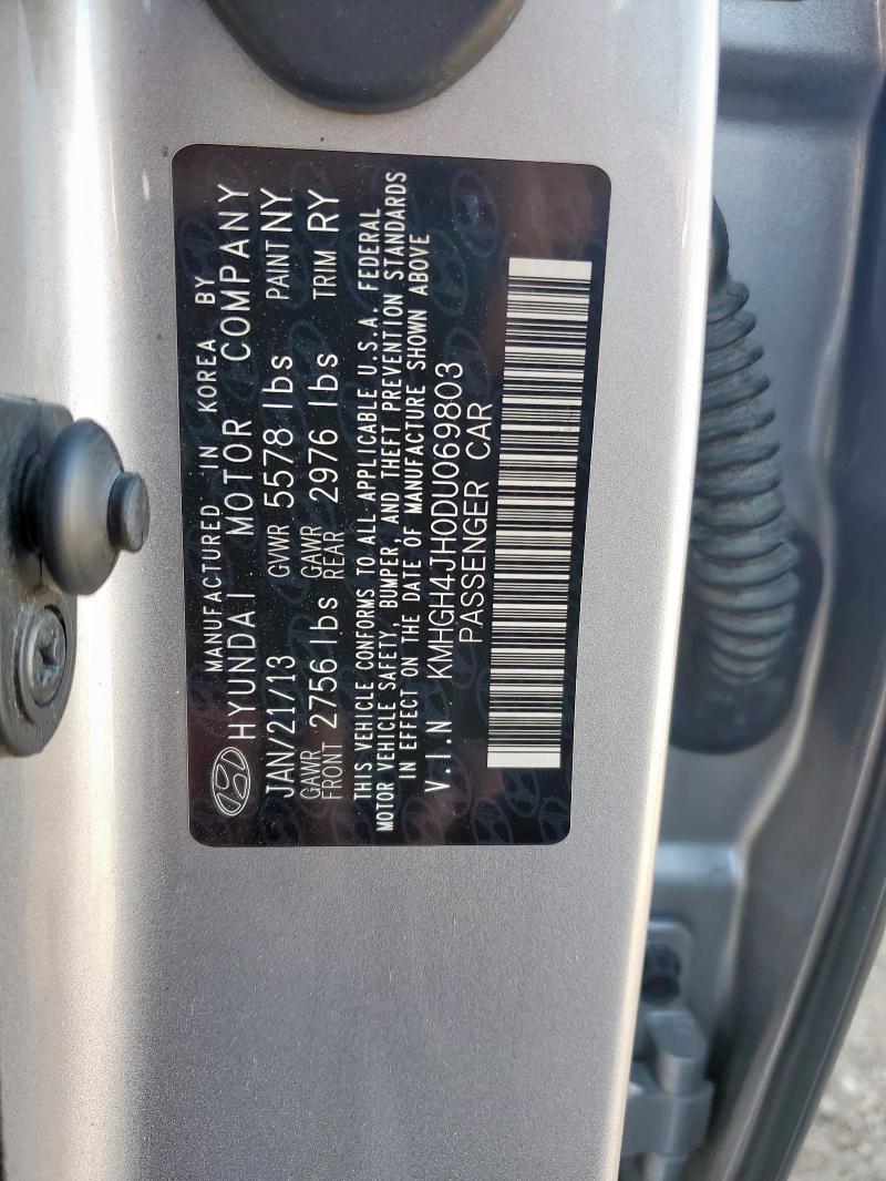 2013 HYUNDAI EQUUS SIGN - KMHGH4JH0DU069803