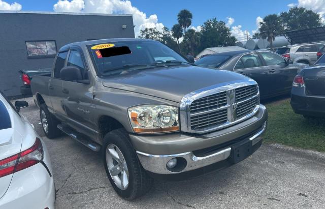DODGE RAM 1500 S 2006 silver crew pic gas 1D7HA182X6S571154 photo #1