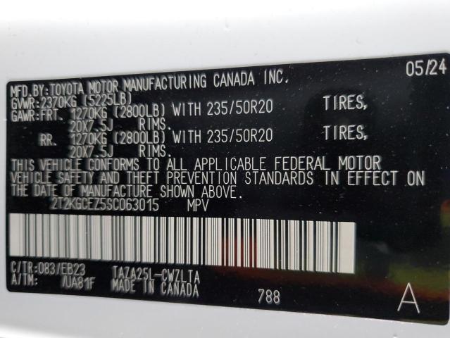2025 LEXUS NX 350 LUX 2T2KGCEZ5SC063015