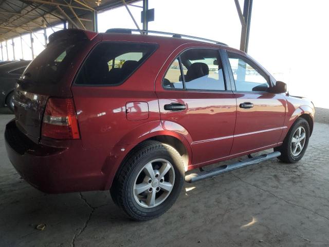 KIA SORENTO EX 2008 red  gas KNDJD735585833266 photo #4