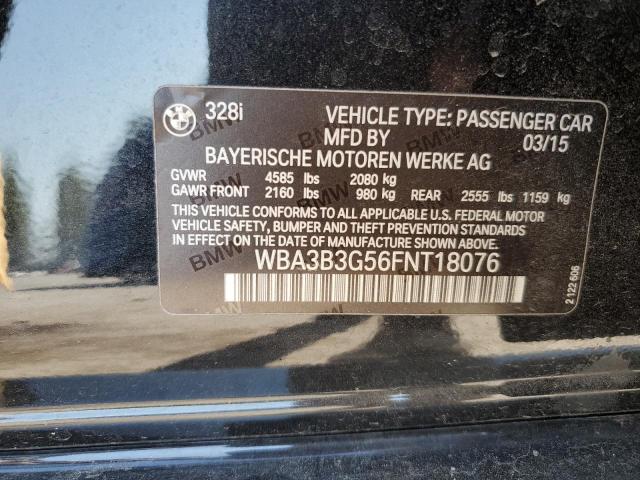 2015 BMW 328 XI WBA3B3G56FNT18076