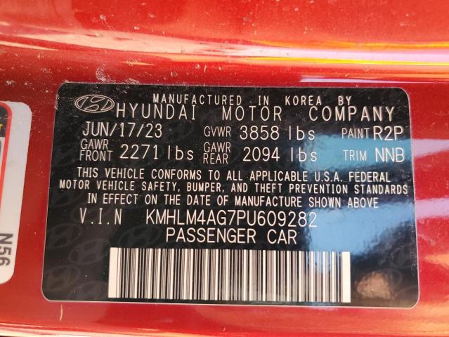 2023 HYUNDAI ELANTRA SEL KMHLM4AG7PU609282