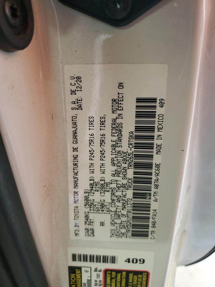 TOYOTA TACOMA ACCESS CAB