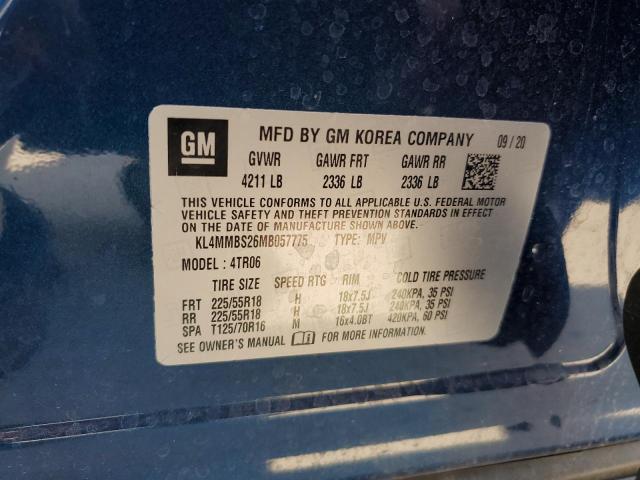 2021 BUICK ENCORE GX KL4MMBS26MB057775