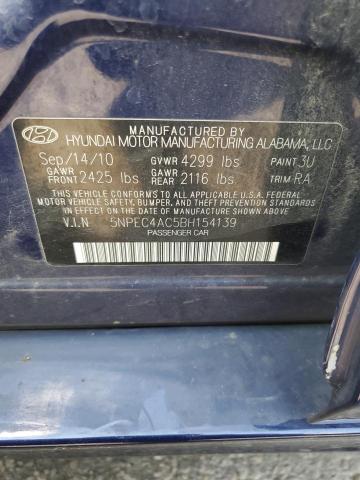 2011 HYUNDAI SONATA SE - 5NPEC4AC5BH154139