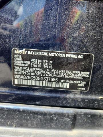 2016 BMW 328 XIGT S WBA8Z5C58GGS37685