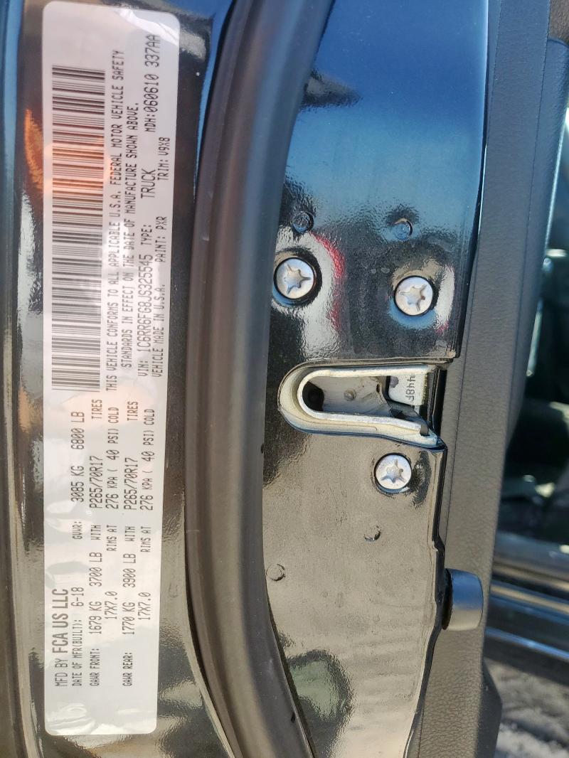 2018 RAM 1500 ST - 1C6RR6FG8JS325545