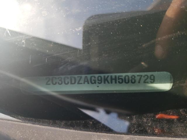 2019 DODGE CHALLENGER SXT 2C3CDZAG9KH508729