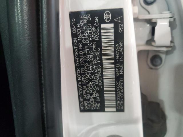 2016 TOYOTA PRIUS C #3282541900