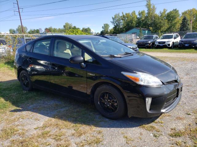 TOYT PRIUS 2015 black hatchbac hybrid engine JTDKN3DU7F0415091 photo #1