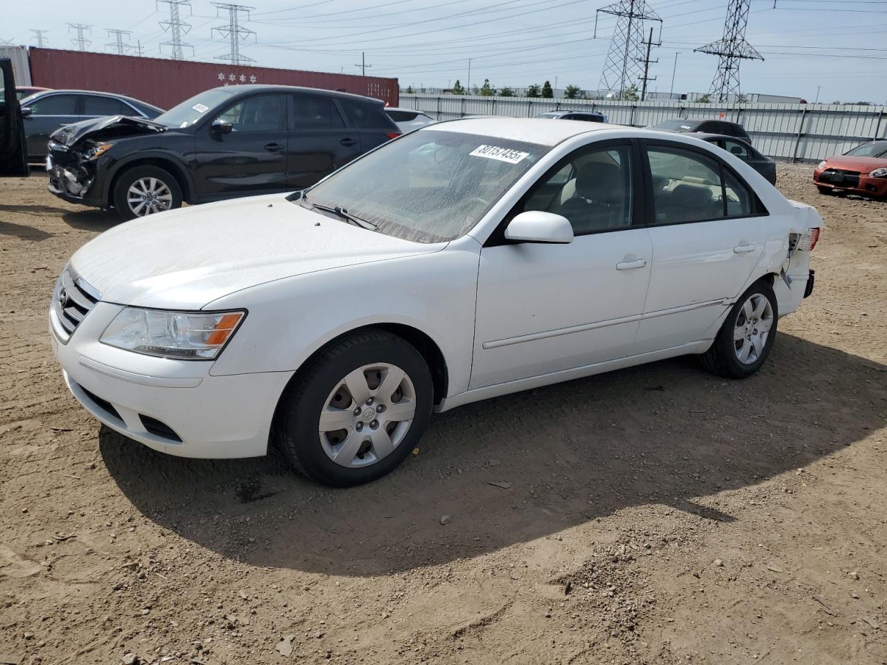 Lot #3290370766 2010 HYUNDAI SONATA GLS