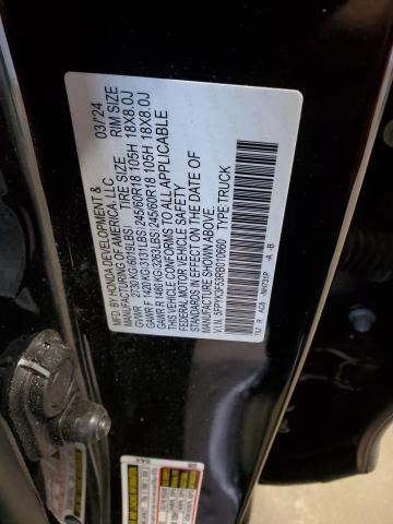 2024 HONDA RIDGELINE RTL 5FPYK3F53RB010660