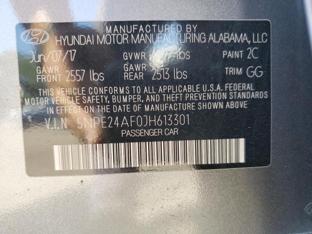 2018 HYUNDAI SONATA SE 5NPE24AF0JH613301