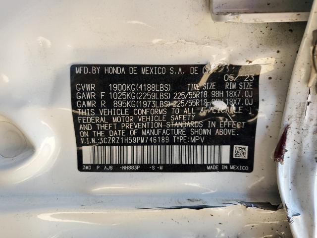 2023 HONDA HR-V SPORT - 3CZRZ1H59PM746189