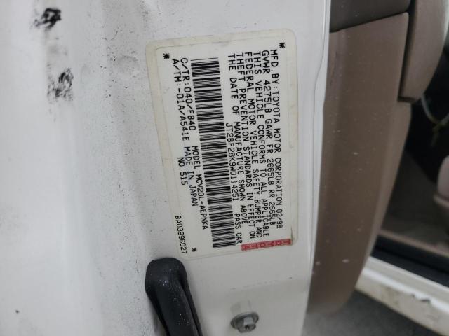 1998 TOYOTA CAMRY LE #3248562555