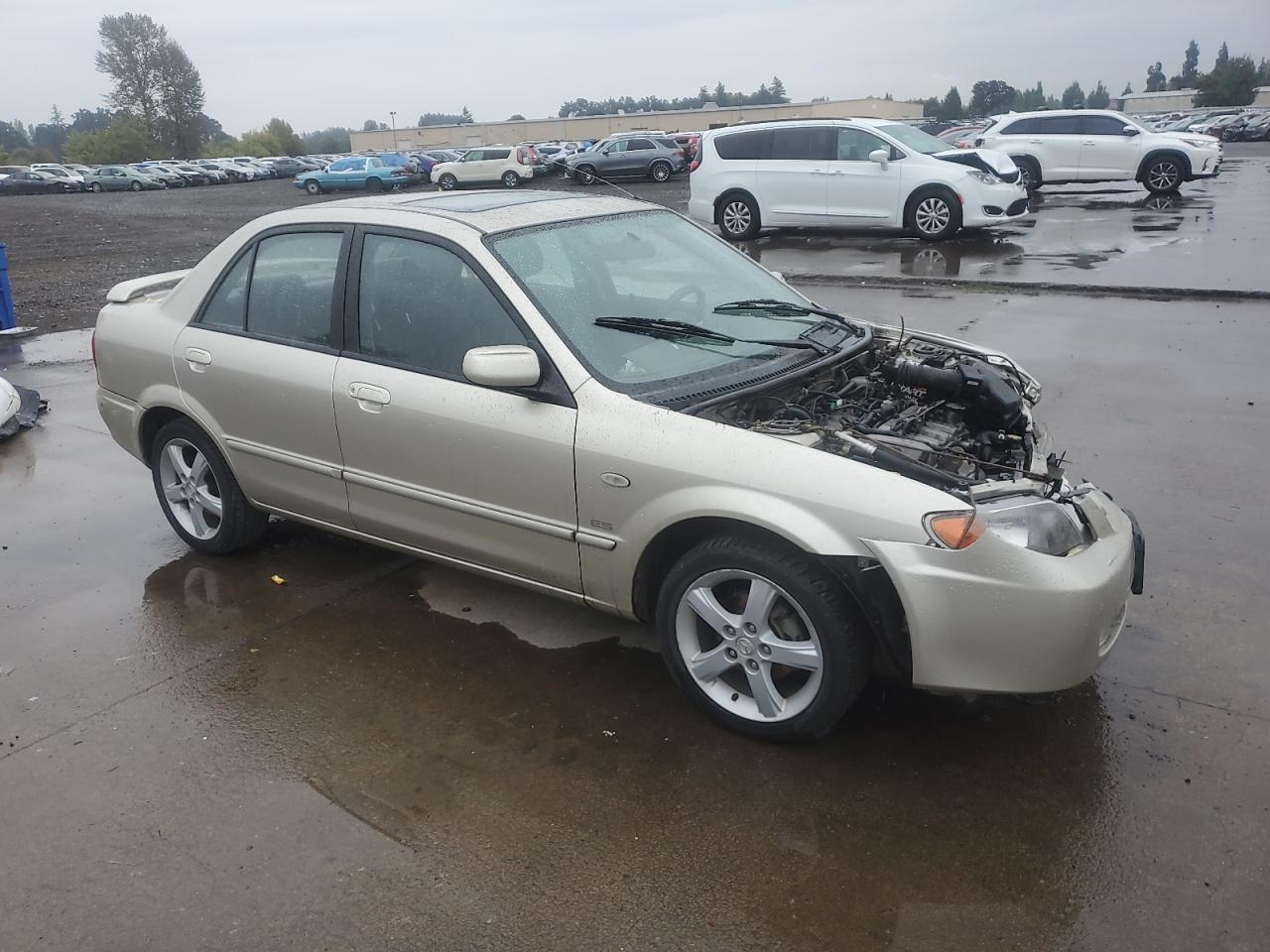 Lot #3286895227 2003 MAZDA PROTEGE DX