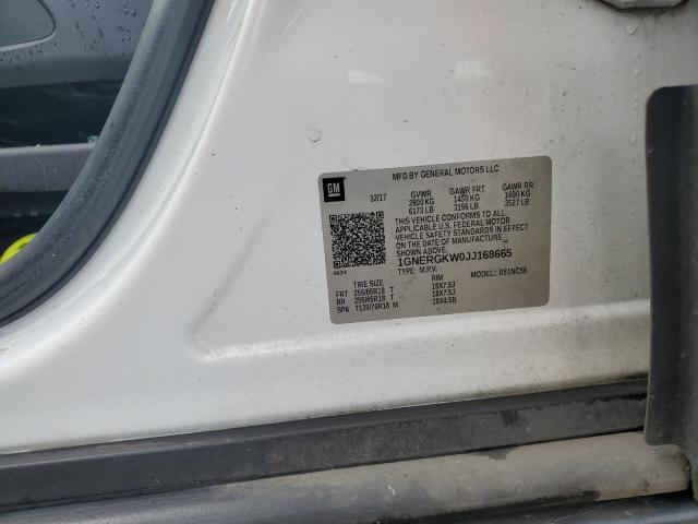 2018 CHEVROLET TRAVERSE L - 1GNERGKW0JJ168665