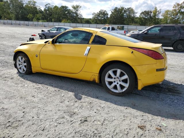 NISSAN 350Z COUPE 2005 yellow coupe gas JN1AZ34D85M608943 photo #3