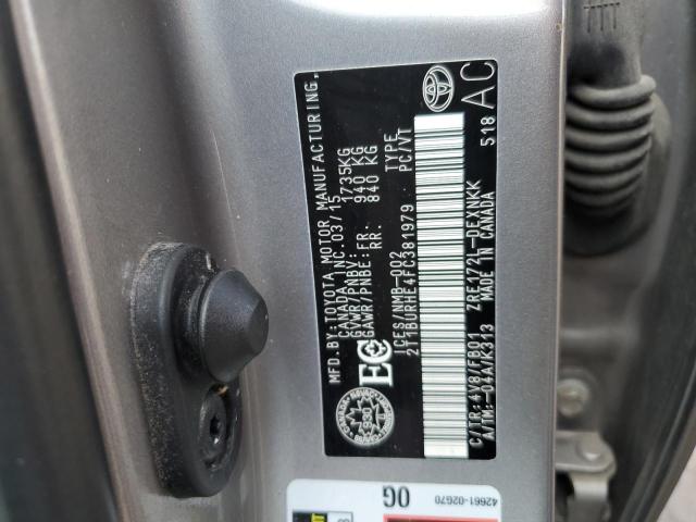 2015 TOYOTA COROLLA L 2T1BURHE4FC381979