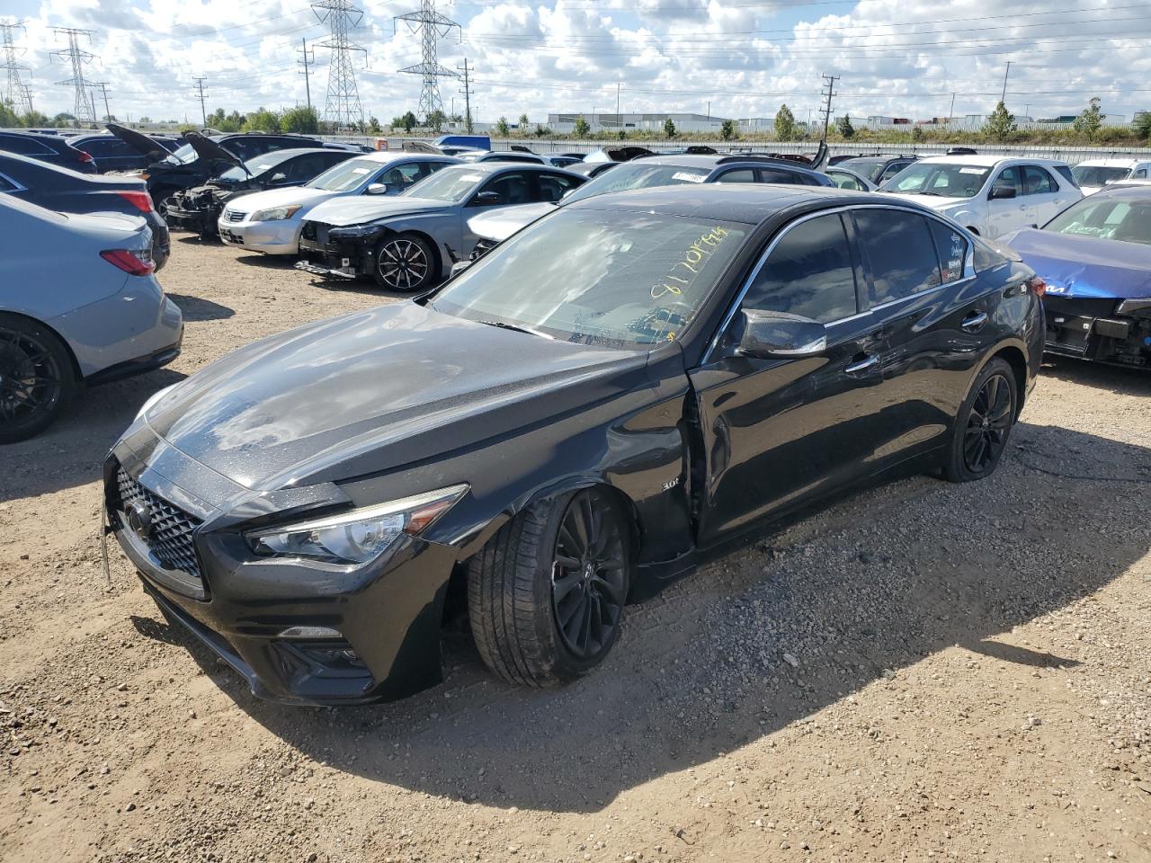  Salvage INFINITI Q50