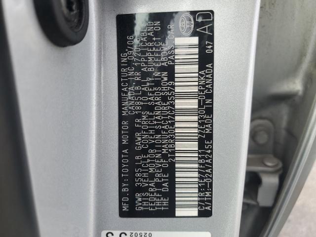 2007 TOYOTA COROLLA CE #3291170093