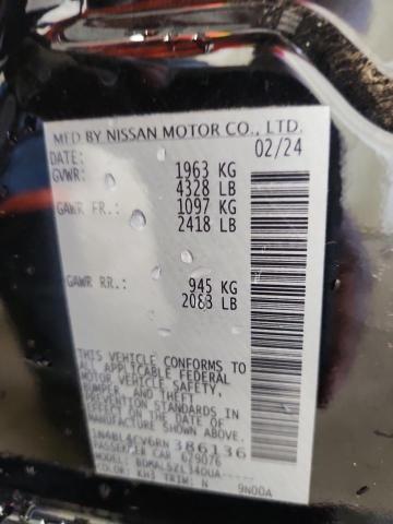 2024 NISSAN ALTIMA SR 1N4BL4CV6RN386136