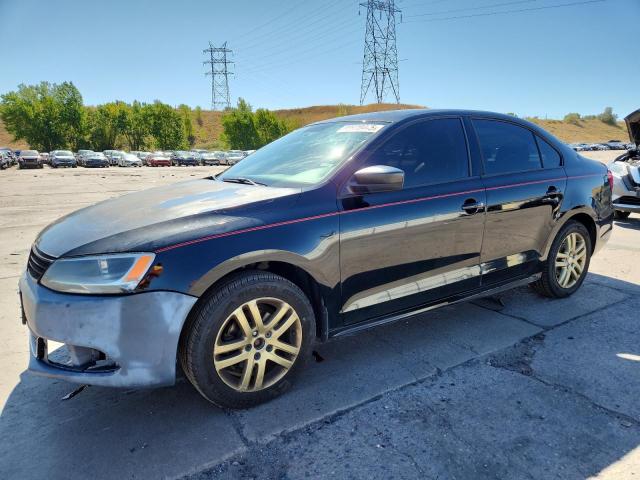 VOLKSWAGEN JETTA BASE 2011 black  gas 3VW2K7AJXBM396762 photo #1