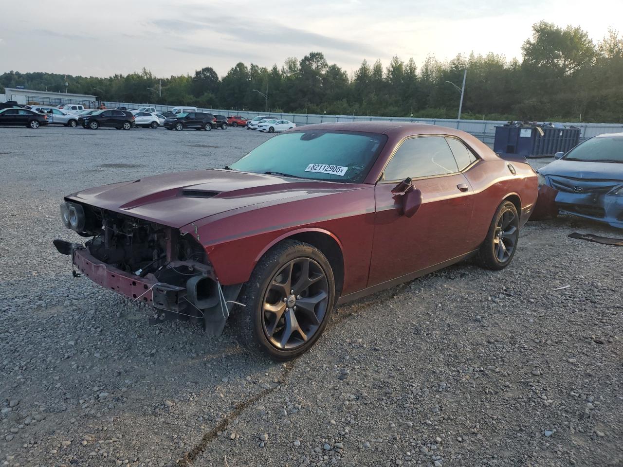 Lot #3298023147 2018 DODGE CHALLENGER SXT