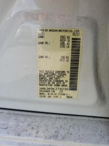 2017 NISSAN ALTIMA 3.5SL 1N4BL3AP2HC274250