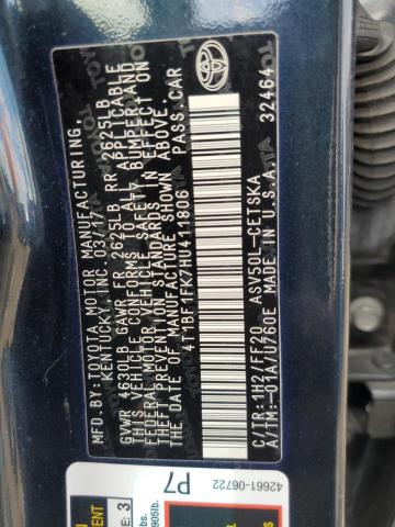 2017 TOYOTA CAMRY LE 4T1BF1FK7HU411806