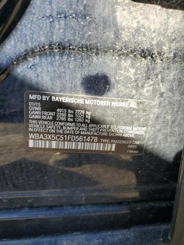 2015 BMW 328 XIGT WBA3X5C51FD561478