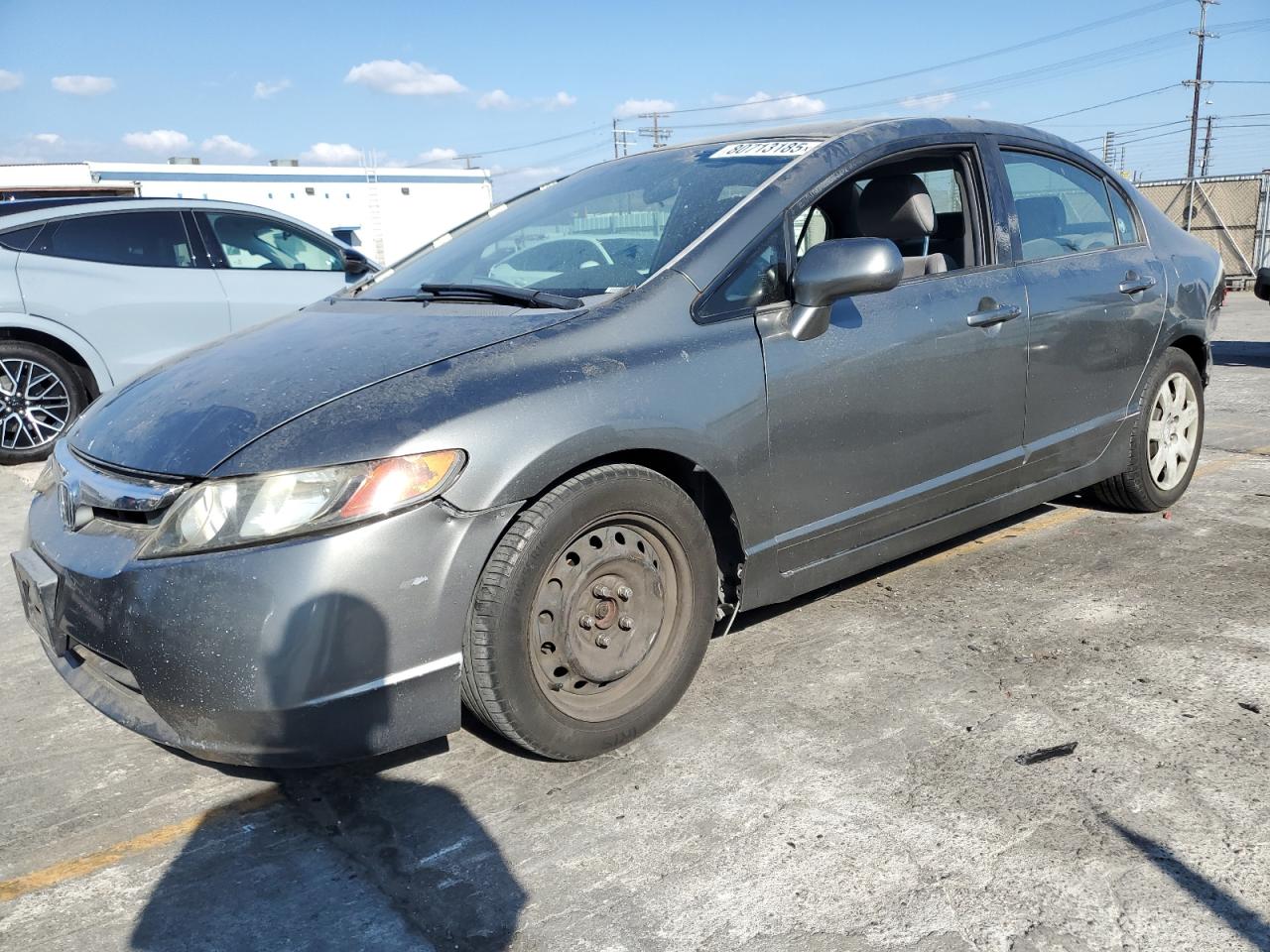 Lot #3302144119 2006 HONDA CIVIC LX