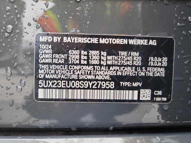 2025 BMW X5 XDRIVE4 #3288039133