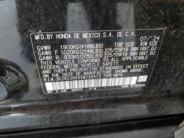 2025 HONDA HR-V SPORT 3CZRZ2H5XSM720473