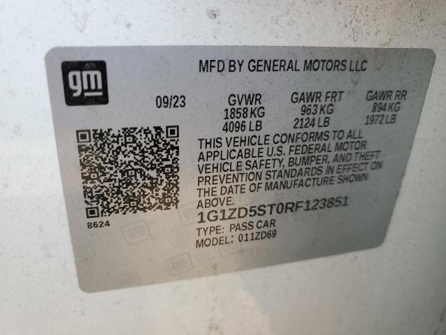 2024 CHEVROLET MALIBU LT #3291377163