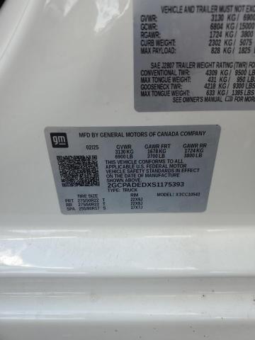 2025 CHEVROLET SILVERADO 2GCPADEDXS1175393