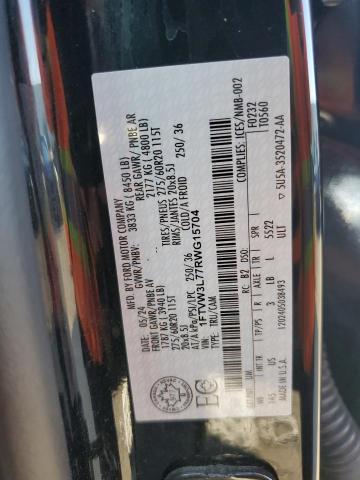 2024 FORD F150 LIGHT 1FTVW3L77RWG15704