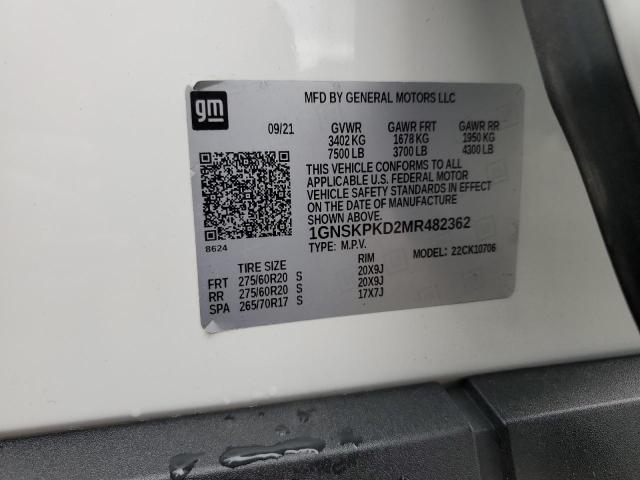 2021 CHEVROLET TAHOE K150 #3304667934